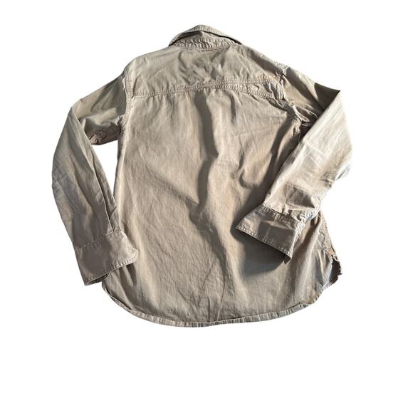 Ariat Womens Rebar Washed Twill Work Shirt, Khaki, Medium - Picture 2 of 9